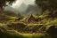 Placeholder: hobbits in the shire scenery landscape, lord of the rings, highly detailed, higly-detailed symmetric faces, perfect lighting, perfect composition, 4 k, artgerm, derek zabrocki, greg rutkowski