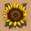 Placeholder: Stylized sunflower