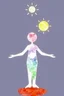 Placeholder: Self-Awareness, Resilience, Balance, Purpose, Compassion symbols pastel water colors