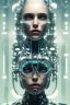 Placeholder: cyberpunk, head, cry women, portrai, face cry, perfect eyes, tron, cyborg, robot, cyborg, white hair, seven , perfekt, real, dream, hr giger