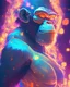 Placeholder: magic space ape inside cosmic deepdream radiating a glowing aura stuff loot legends stylized digital illustration video game icon artstation lois van baarle, ilya kuvshinov, rossdraws,