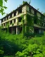Placeholder: abandoned buildings, growing nature