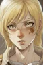Placeholder: Attack of the Titans Blonde with freckles