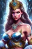 Placeholder: eurasien milf, warrior princess, nacht, corsage, necklace, fantasy art