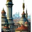 Placeholder: "Skyline of a city" Beaux Arts architecture,+palladio+detailed facades+uphill road+trees+ biopunk+Bueno Aires+turin+trieste+Book illustration by Gediminas Pranckevičius, Jean Baptiste Monge, Brian Kesinger, Anton fadeev, strong lines, high contrast vibrant colors, highly detailed, 16k resolution, trending on behance""