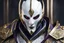 Placeholder: Jhin in 8k live action artstyle, white mask, close picture, intricate details, highly detailed, high details, detailed portrait, masterpiece,ultra detailed, ultra quality