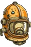 Placeholder: diving helmet cartoon