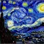 Placeholder: starry night sky