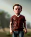 Placeholder: Leonardo di caprio toddler, full body, car, dramatic lighting, hyper realistic