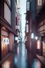Placeholder: Foto de calle de tokio realista