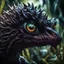 Placeholder: ferrofluid monster mixed between a cat and a velociraptor::5, sinister, in the jungle, tentacles, alien eyes, detailed iridescent, metallic, translucent, dramatic lighting, hyper futuristic, digital art, shot with Sony Alpha a9 Il and Sony FE 200-600mm f/5.6-6.3 G OSS lens, natural light, hyper realistic photograph, ultra detailed -ar 3:2 -q 2 -s 750