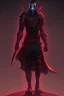 Placeholder: Black knight, fantasy, high detail, red