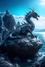 Placeholder: Ultra realistic photo of Dragon sitting on top of a rock next to a body of water concept ,full size, science, technology,future,electric ,futuristic style, design, practicality,manufacturability,performance, performance, HOF, professional photographer, captured with professional DSLR camera, trending on Artstation, 64k, full size, ultra detailed, ultra accurate detailed, bokeh lighting, surrealism, background,(((realism, realistic, realphoto, photography, portrait, , realistic, beautiful, elegan