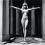 Placeholder: [colourful high res photo by Helmut Newton] the incarnation of the deity of justice in flesh is blind, and her scale is upside down [deicide/god by Mil Mascaras' acid trip] she has no eyes but she cries, standing bare feet