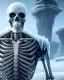 Placeholder: A portrait of a frozen skeleton by pascal blanche rutkowski repin artstation hyperrealism painting concept art of detailed character design matte painting, 4 k resolution blade runner, digital Art, perfect composition, beautiful detailed intricate insanely detailed octane render trending on artstation, 8 k artistic photography, photorealistic concept art, soft natural volumetric