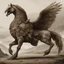 Placeholder: A creature with a combination of an eagle's head and a horse's body