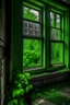 Placeholder: зелень растет на окне