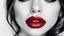 Placeholder: ink design, love, red lips,