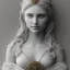 Placeholder: Greek white marble stature, full body, full of details, realistic, beautiful young woman, hight definition, 8k, symmetric face, perfect eyes, like Julia Roberts