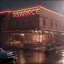 Placeholder: Ultra Realistic retro sci-fi afire Supermarket parking scene, 1960 year, blonde woman, sweet scarlet Johansson face, perfect iris, glow eyes, face makeup, tight latex coat; many panic people looking, Retro sci-fi style, soft color, highly detailed, unreal engine 5, ray tracing, RTX, lumen lighting, ultra detail, volumetric lighting, 3d, finely drawn, high definition, high resolution.