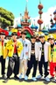 Placeholder: bts in disney land