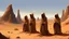 Placeholder: petrified mommies in the desert