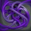 Placeholder: intertwining purple