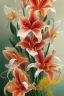 Placeholder: Tiger lily flower oil painting in an hour