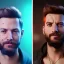 Placeholder: Generate ultra-high-resolution, photorealistic image of an overwatch character with the face of DJ Christian Boshell. The nightclub should have amazing dynamic lighting similar to a Drumcode event. The image should have a level of complexity and detail similar to a DC movie.