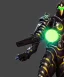 Placeholder: cyber ninja, black metal armor, futuristic suit, imperious, 8k resolution, overwatch, genji, color, vibrant