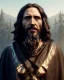 Placeholder: "Jesus, mysterious Kenku male, bird, full-scale head and shoulders portrait, 8k resolution concept art portrait by Greg Rutkowski, Artgerm, WLOP, Alphonse Mucha dynamic lighting hyperdetailed intricately detailed Splash art trending on Artstation triadic colors Unreal Engine 5 volumetric lighting Splash art fantasy"