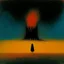 Placeholder: malignantly useless, depicting a fear of being alone, Style by Pawel Kuczynski and Basquiat, surreal horror art, nightmarish, dynamic composition, dark color burn, based on the imagery of Zdzislaw Beksinski