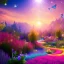 Placeholder: Princess, woman blondie, smile, beautiful place,amazing, flowers, colors, blue and pink butterfly, , realistic, photo real, stars night, detailed, high contrast, 8k high definition, unreal engine 5, extremely sharp detail, light effect, light background