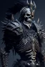 Placeholder: legendary chief dark armored skeleton warrior