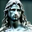 Placeholder: White Sculpture aragorn, full body, greek sculpture style, full body, fresco background, hyper realistic, 8k,