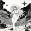 Placeholder: [Barbarella Ninja] Original and final cover art and five interior illustrations by underground comix artist, Spain Rodriguez, from the German edition of Charles Bukowski’s book, Women, circa 1980’s.