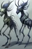 Placeholder: while changelings can look like anyone, they do have a true form. A changeling in their natural form looks rather like a doppelganger, with a lesser resemblance to a regular humanoid in comparison to a human, they appear faded and lacking detail or as if unfinished or vaguely depicted yet still striking. They appeared to have a gray and gauzy additional layer of skin all over their bodies. Their skin tone is pale, either white or light gray, and their hair is thin and fair, most commonly a light