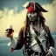 Placeholder: Captain Jack Sparrow Cheering with a beer in his hand