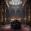 Placeholder: [game of thrones] In the grand throne room of Castle Evermoor, the seat of power for the Thornwood family, Baron Cedric Thornwood commands his presence with an air of dignity and authority. Tall and regal, he possesses a commanding presence that demands respect. Baron Cedric's greying hair is neatly combed, and his piercing blue eyes reflect both intelligence and a sense of responsibility. Clad in fine garments befitting his noble status, he exudes an aura of leadership.