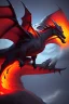 Placeholder: Demonic Wyvern, lava, masterpiece, expert, 8K, hyperrealism, sharp focus, cinematic lighting