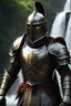 Placeholder: Roman knight in Spartan armor close-up, in the Amazon River Gorge, against a waterfall, 8k ultra realistic, photorealistic, photography lighting, reflection mapping, ultra detailed, photorealistic, cinematic, movie quality rendering, vfx post production, rtx ray tracing lighting, --ar 4:5