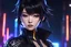 Placeholder: Hot Asian in 8k solo leveling shadow artstyle, silk theme, spider costum, short black hair, dynamic pose, oshare kei, hurufiyya, rtx , neon lights, intricate details, highly detailed, high details, detailed portrait, masterpiece,ultra detailed, ultra quality