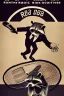 Placeholder: old man in 1928 poster advertising racoon tennis, raccons flying in air between tennis rackets while humans::4 use them as a tennis ball