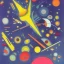 Placeholder: starships in space by kandinsky