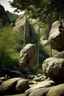 Placeholder: hanging rocks, rocks