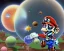 Placeholder: super mario in spacesuit, with planets, 8k, realistic