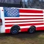 Placeholder: american flag van dyke style