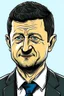 Placeholder: Volodymyr Zelensky cartoon 2d