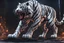 Placeholder: Venom beast in 8k anime cgi artstyle, white tiger them, warrior, neon effect, close picture, full body, apocalypse, intricate details, highly detailed, high details, detailed portrait, masterpiece,ultra detailed, ultra quality