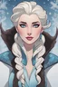 Placeholder: Highly detailed portrait of Elsa from Frozen, by Loish, by Bryan Lee O'Malley, by Cliff Chiang, by Greg Rutkowski, inspired by capcom